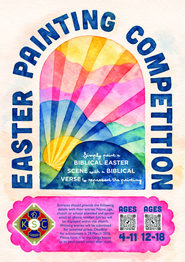 Knights of St Columba Easter Competition 2026